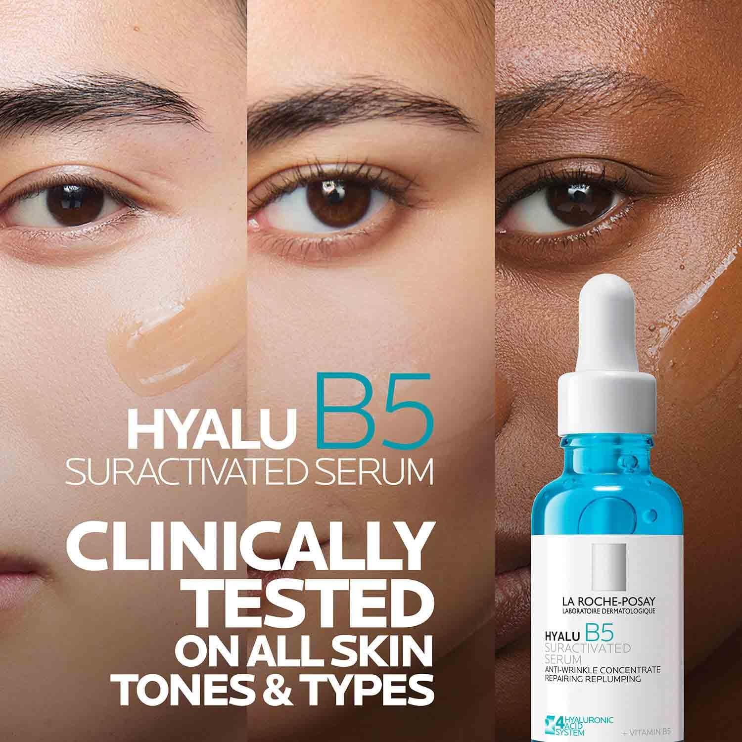 image:imageLa Roche Posay Hyalu B5 Pure Hyaluronic Acid AntiAging Serum for Face101 Fl Oz Pack of 1