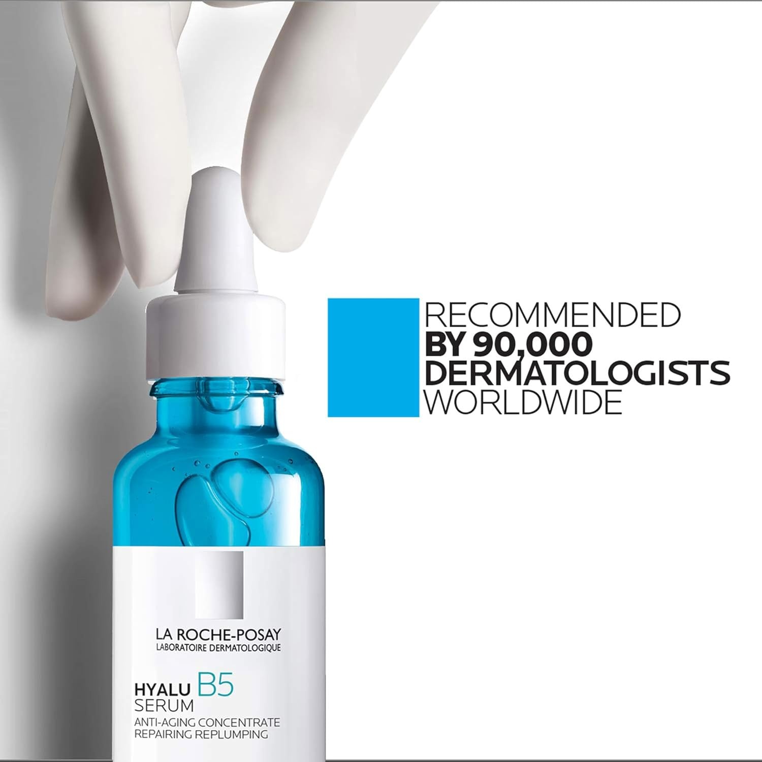 image:imageLa Roche Posay Hyalu B5 Pure Hyaluronic Acid AntiAging Serum for Face101 Fl Oz Pack of 2
