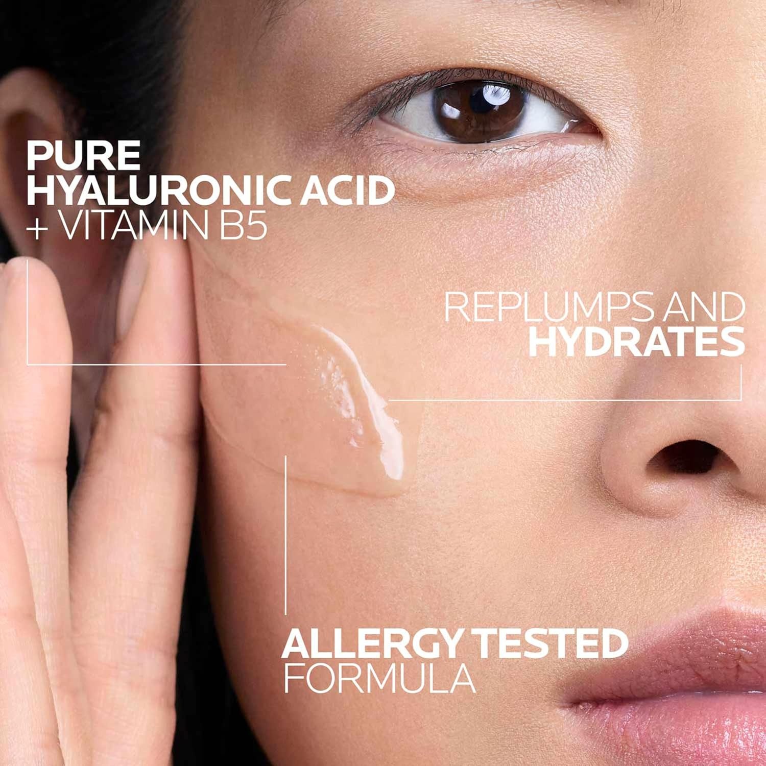 image:imageLa Roche Posay Hyalu B5 Pure Hyaluronic Acid AntiAging Serum for Face101 Fl Oz Pack of 2
