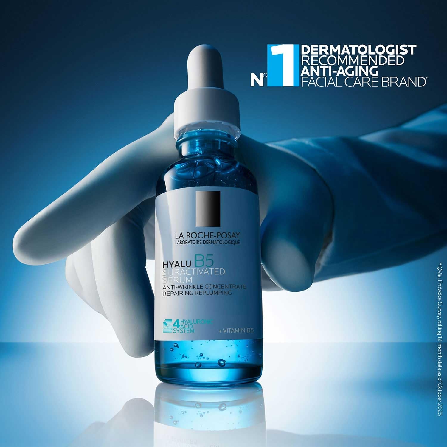 image:imageLa Roche Posay Hyalu B5 Pure Hyaluronic Acid AntiAging Serum for Face169 Fl Oz Pack of 1