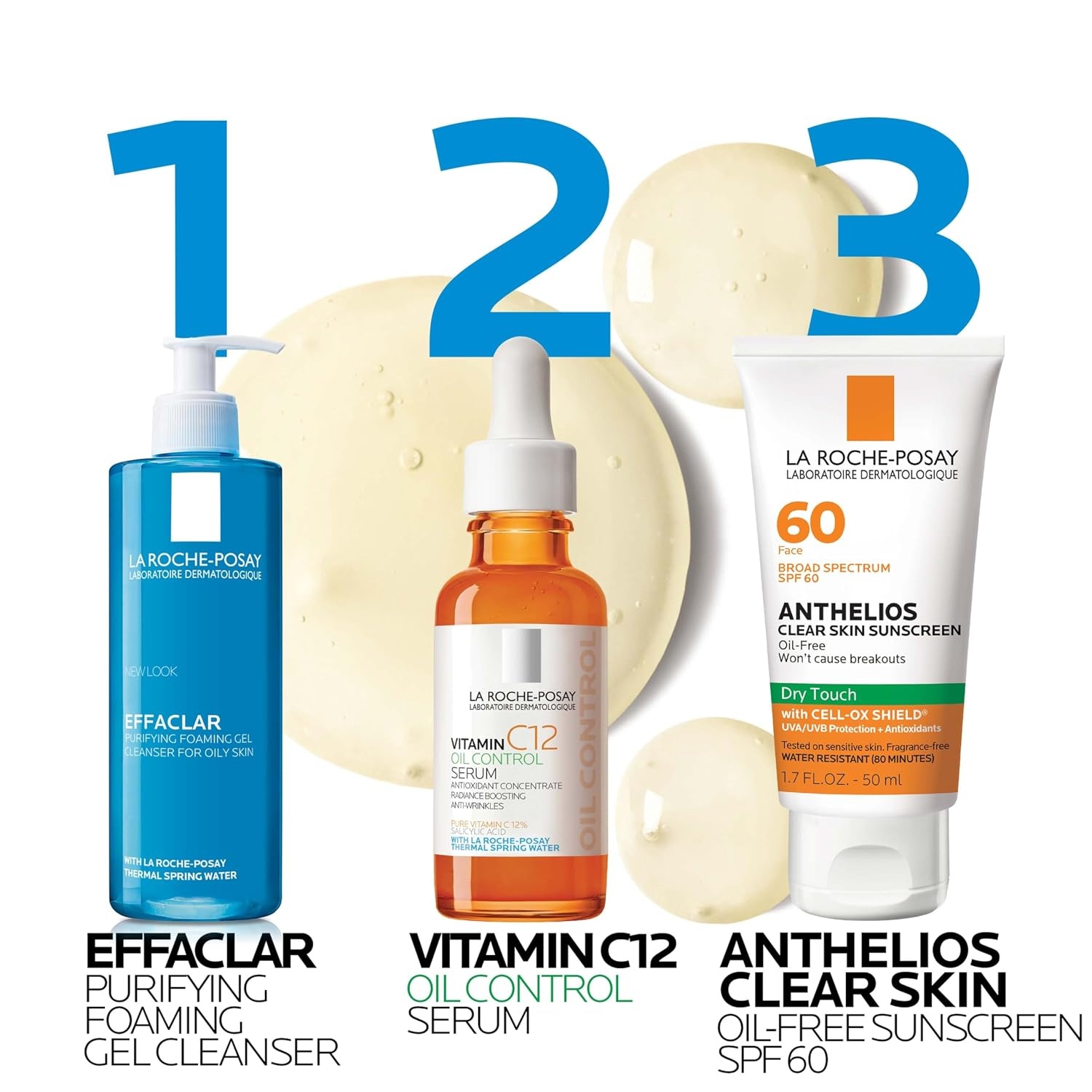 image:imageLa RochePosay 12 Vitamin C Face Serum 2 formulas with hyaluronic acidOil Control