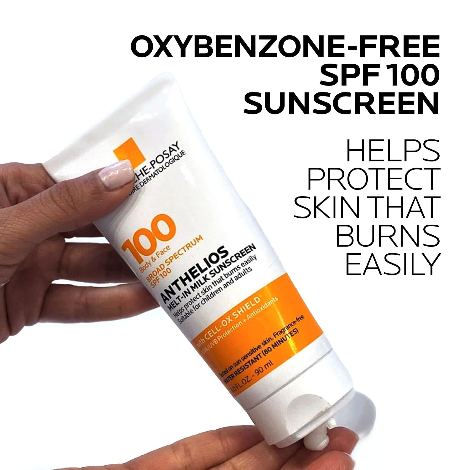 image:imageLa RochePosay Anthelios MeltIn Milk Sunscreen for Face amp Body SPF 1003 Fl Oz Pack of 1