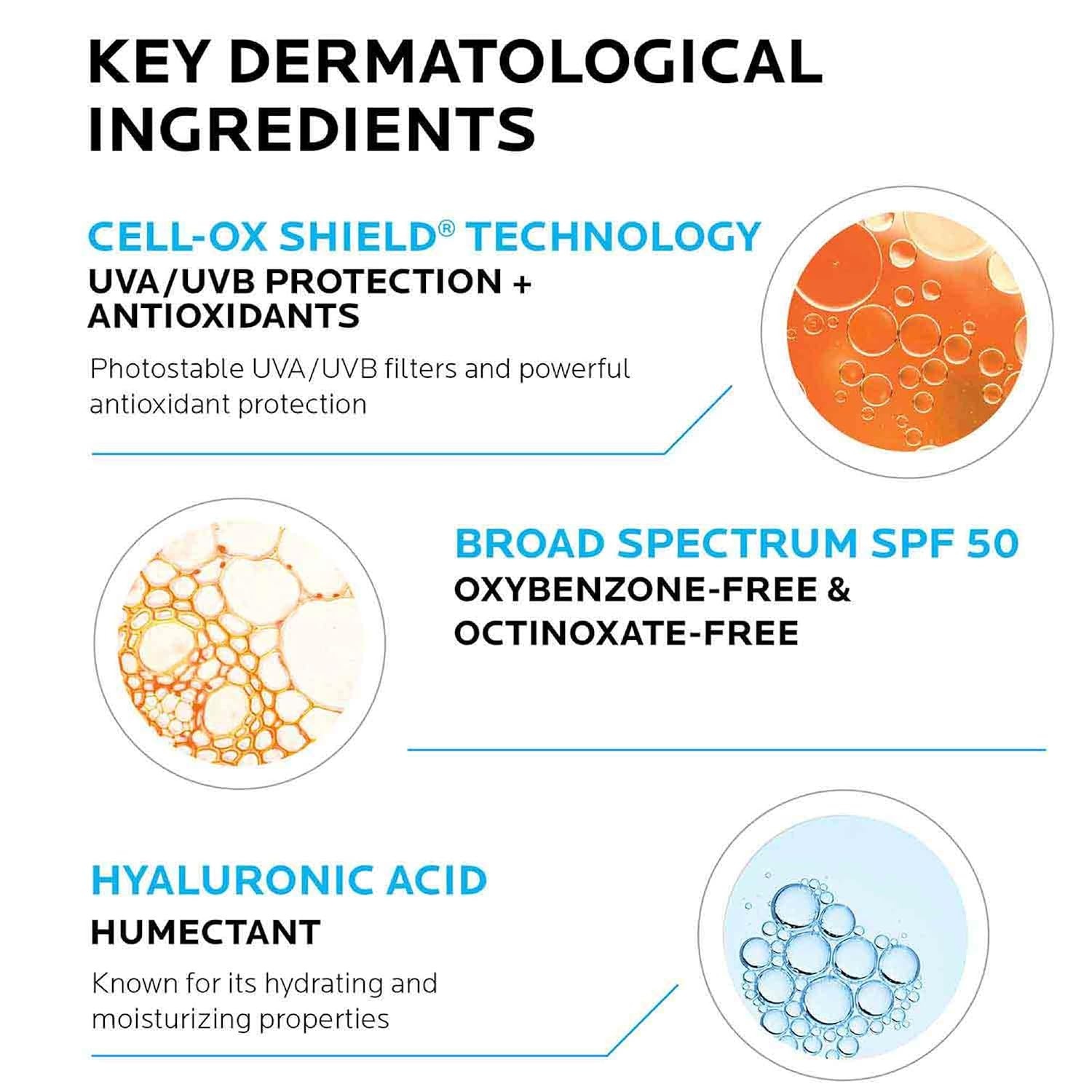 image:imageLa RochePosay Anthelios UV Daily Invisible Sunscreen SPF 50 3 FormulasAllDay Hydration