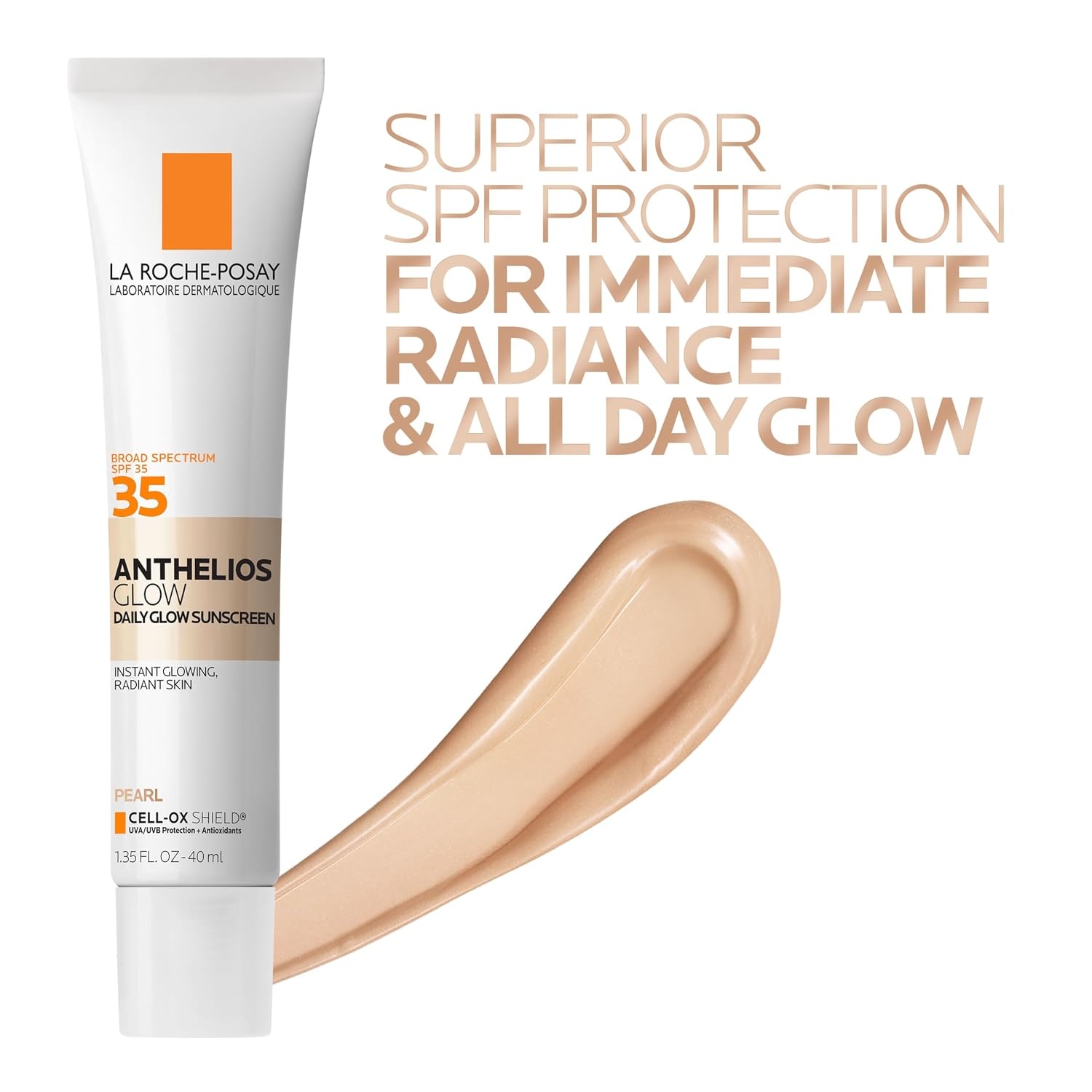 image:imageLa RochePosay Anthleios Glow Hydrating Face Sunscreen SPF 35 in 2 ShadesLight