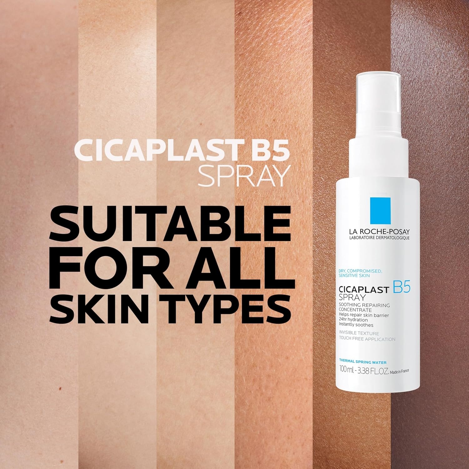 image:imageLa RochePosay Cicaplast B5 Spray Face Mist for Skin Barrier Repair 338oz