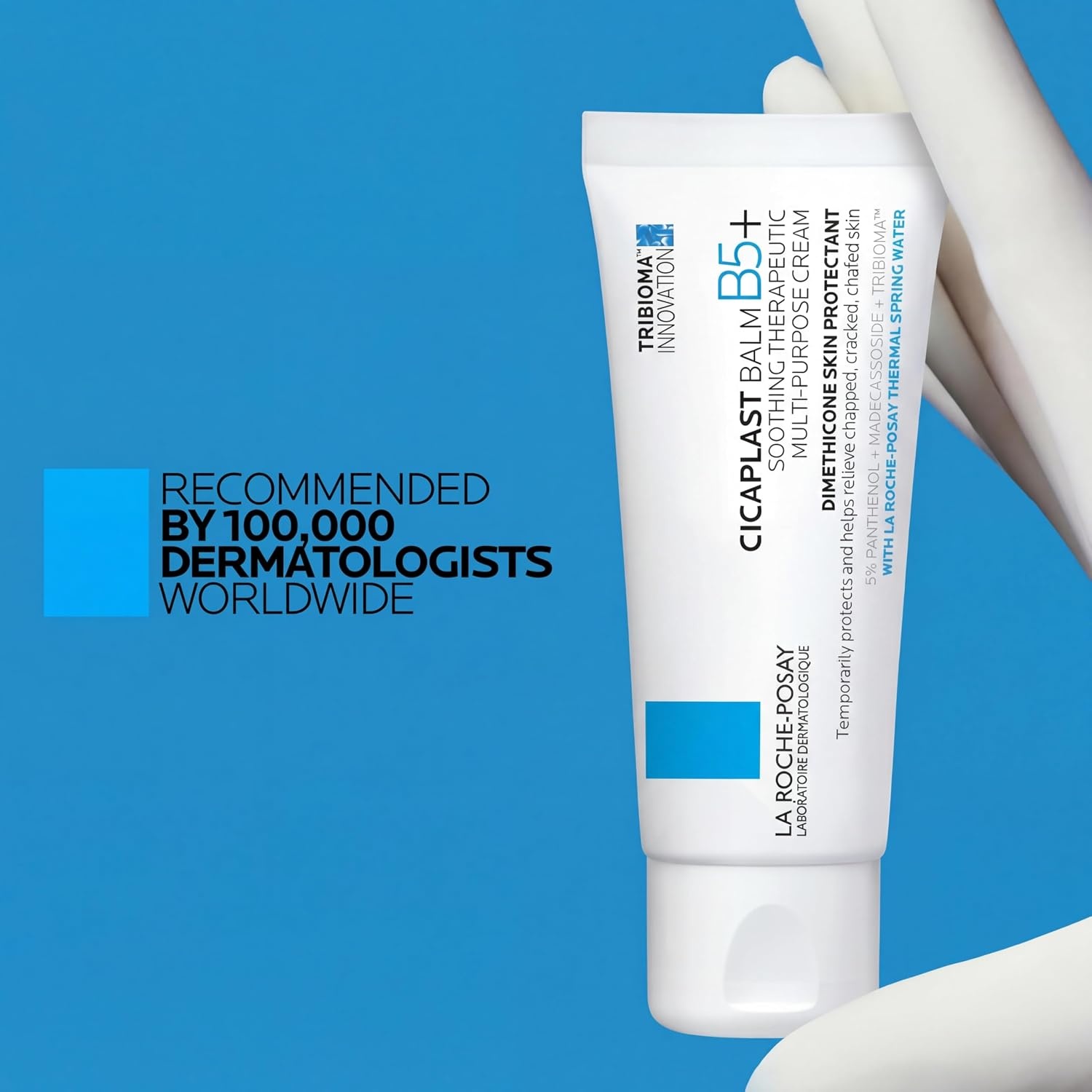 image:imageLa RochePosay Cicaplast Balm B5 Barrier Repair Cream for Dry Skin135 Fl Oz Pack of 1
