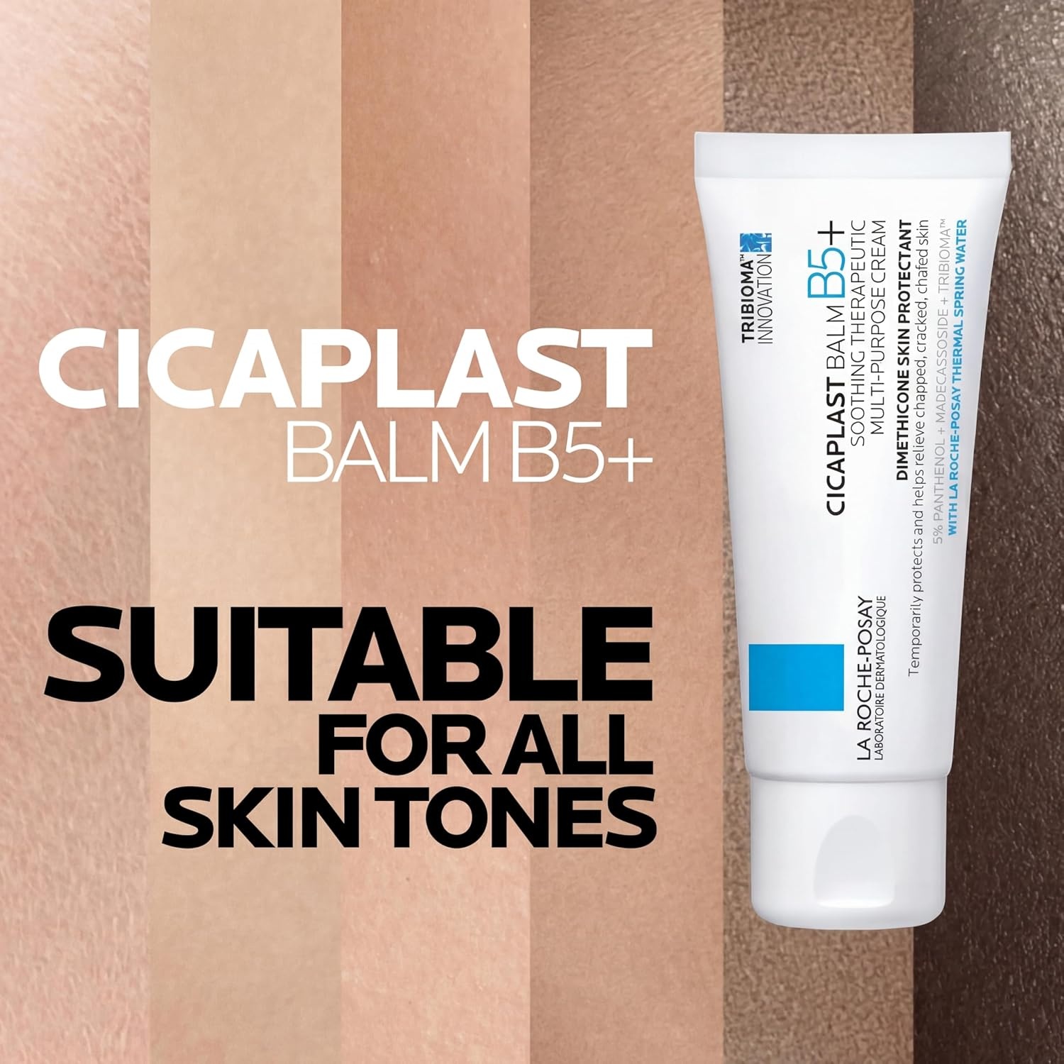 image:imageLa RochePosay Cicaplast Balm B5 Barrier Repair Cream for Dry Skin135 Fl Oz Pack of 1