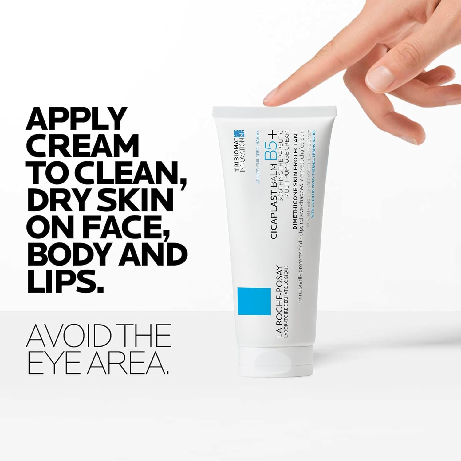 image:imageLa RochePosay Cicaplast Balm B5 Barrier Repair Cream for Dry Skin338 Fl Oz Pack of 1