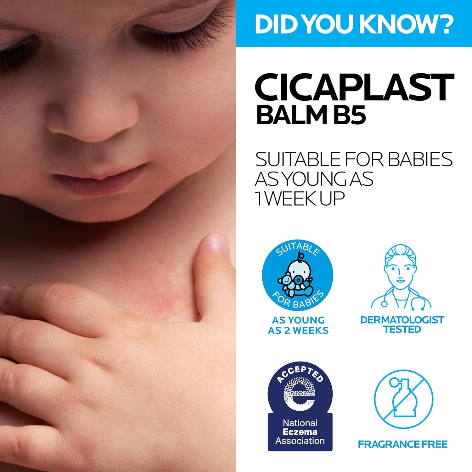 image:imageLa RochePosay Cicaplast Balm B5 Barrier Repair Cream for Dry Skin338 Fl Oz Pack of 2
