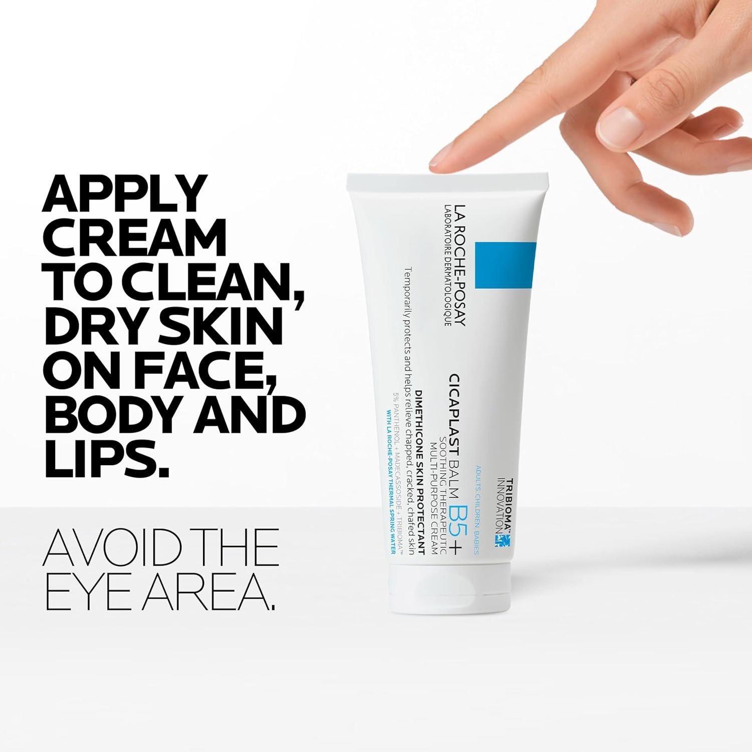image:imageLa RochePosay Cicaplast Balm B5 Barrier Repair Cream for Dry Skin338 Fl Oz Pack of 2