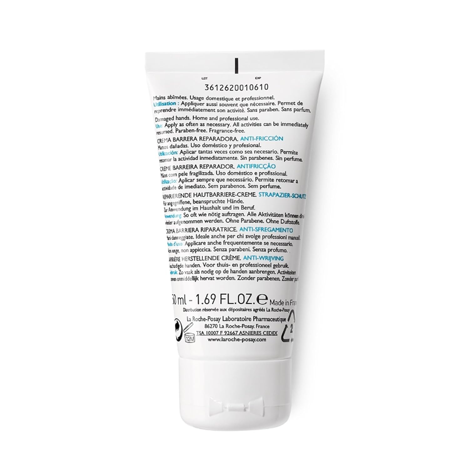 image:imageLa RochePosay Cicaplast Hand Cream with Shea Butter for Dry Hands169 Fl Oz Pack of 2