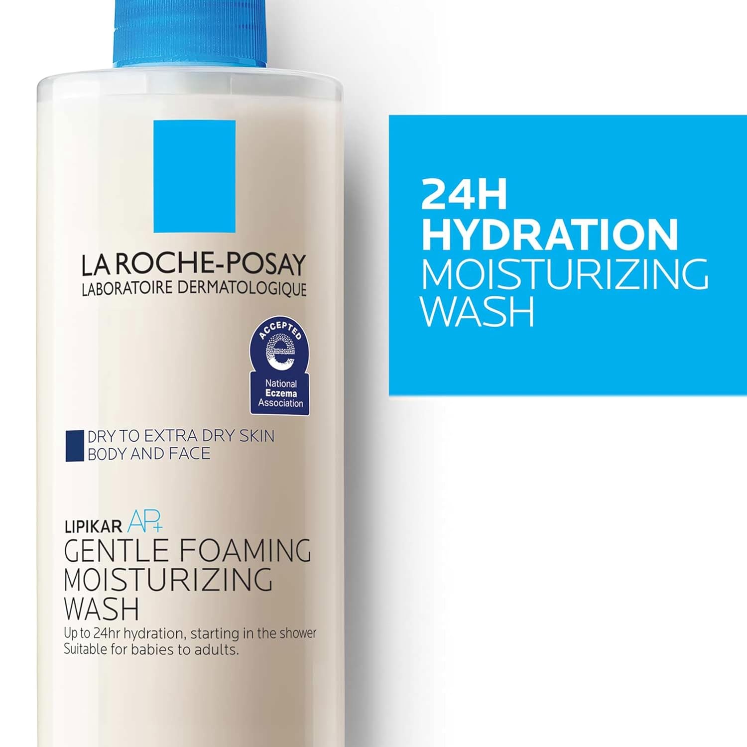 image:imageLa RochePosay Lipikar AP Gentle Moisturizing Body Wash with Shea Butter135 Fl Oz Pack of 2
