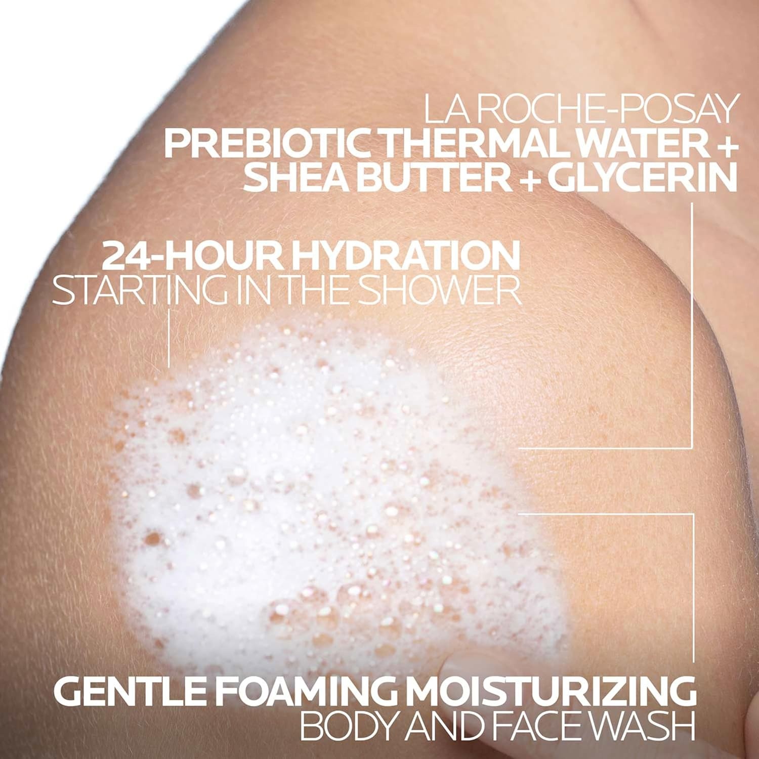 image:imageLa RochePosay Lipikar AP Gentle Moisturizing Body Wash with Shea Butter338 Fl Oz Pack of 1