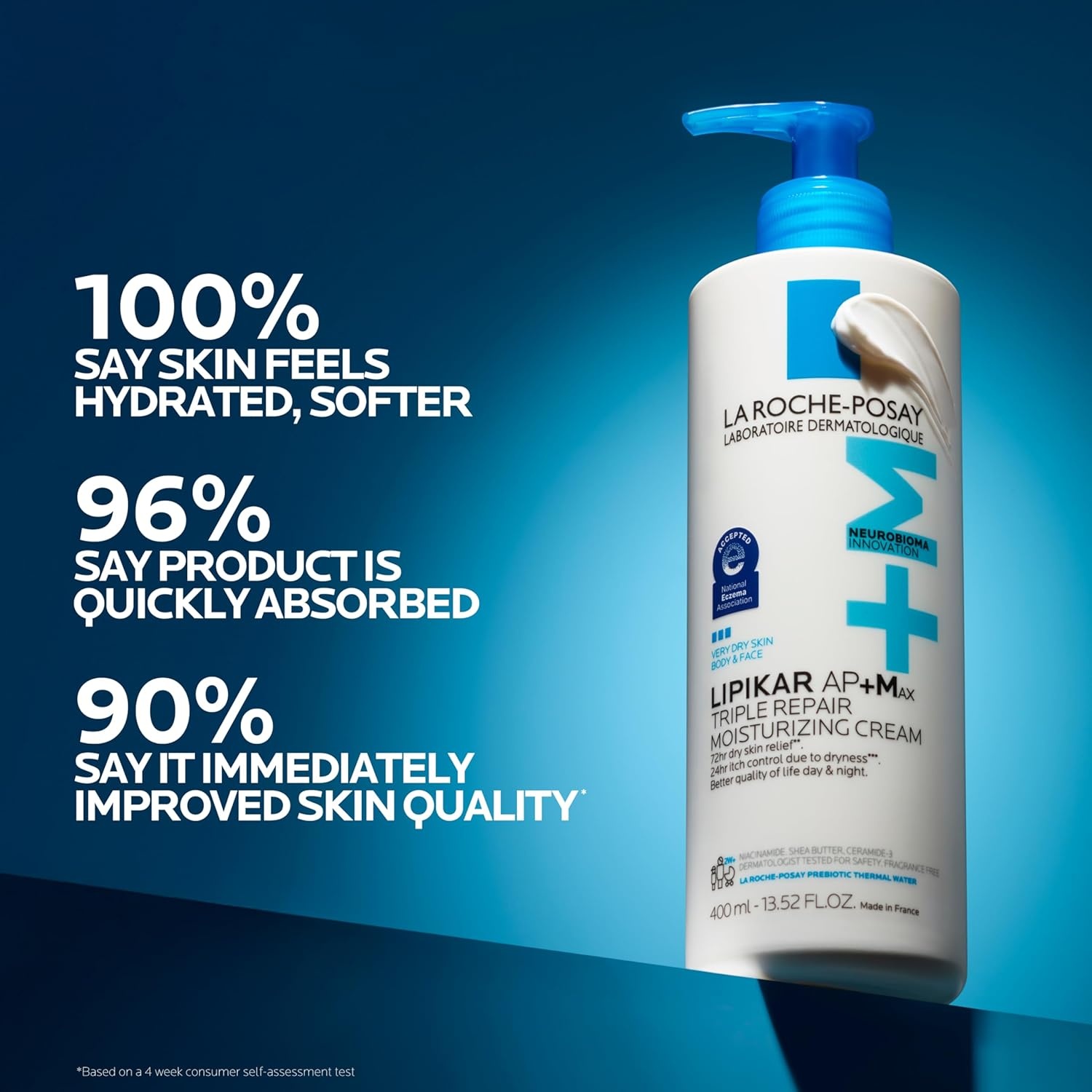 image:imageLa RochePosay Lipikar APMAX Triple Repair Moisturizing Body Cream135 Fl Oz Pack of 1
