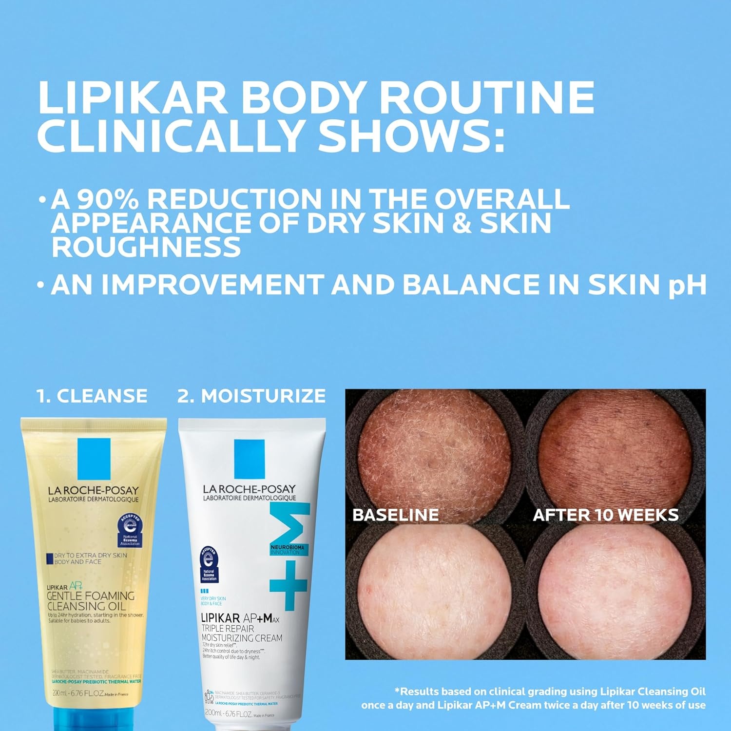 image:imageLa RochePosay Lipikar APMAX Triple Repair Moisturizing Body Cream67 Fl Oz Pack of 1