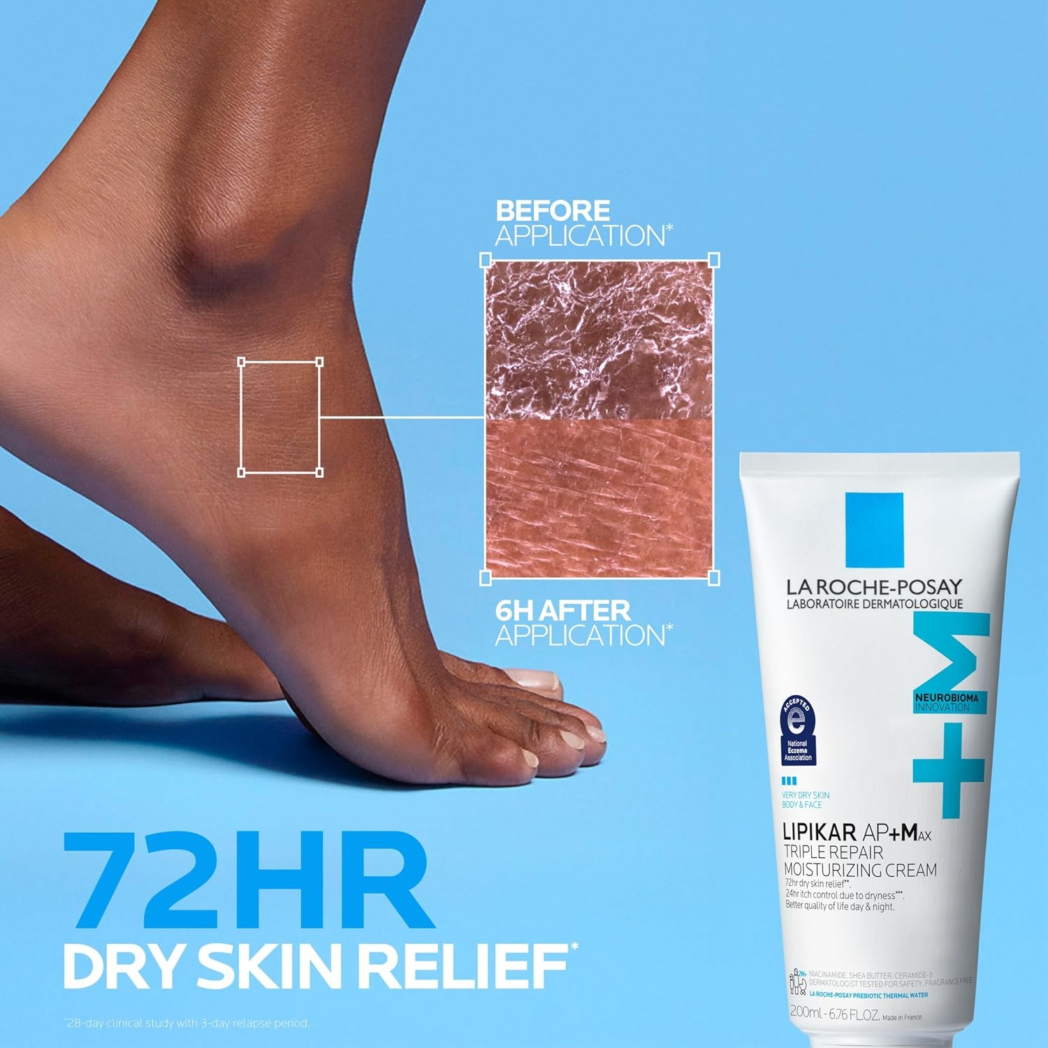 image:imageLa RochePosay Lipikar APMAX Triple Repair Moisturizing Body Cream67 Fl Oz Pack of 1