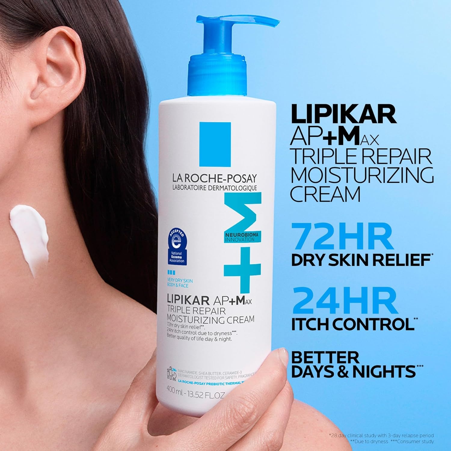 image:imageLa RochePosay Lipikar APMAX Triple Repair Moisturizing Body Cream803 Fl Oz Pack of 2