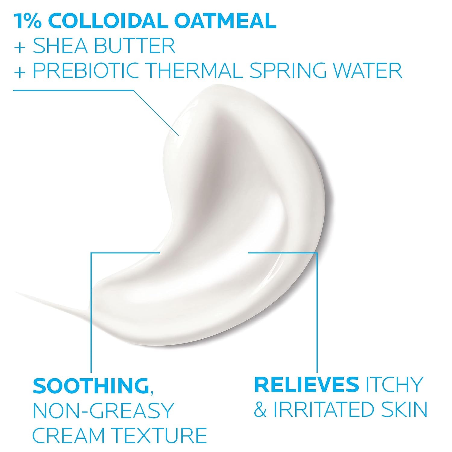 image:imageLa RochePosay Lipikar Soothing Relief Eczema Cream Sensitive Skin68 Fl Oz Pack of 1