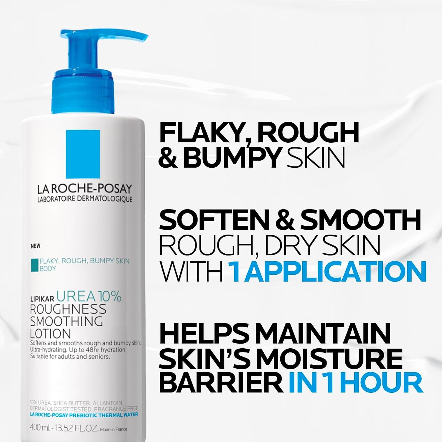 image:imageLa RochePosay Lipikar Urea 10 Body Lotion for Dry Skin 1352oz