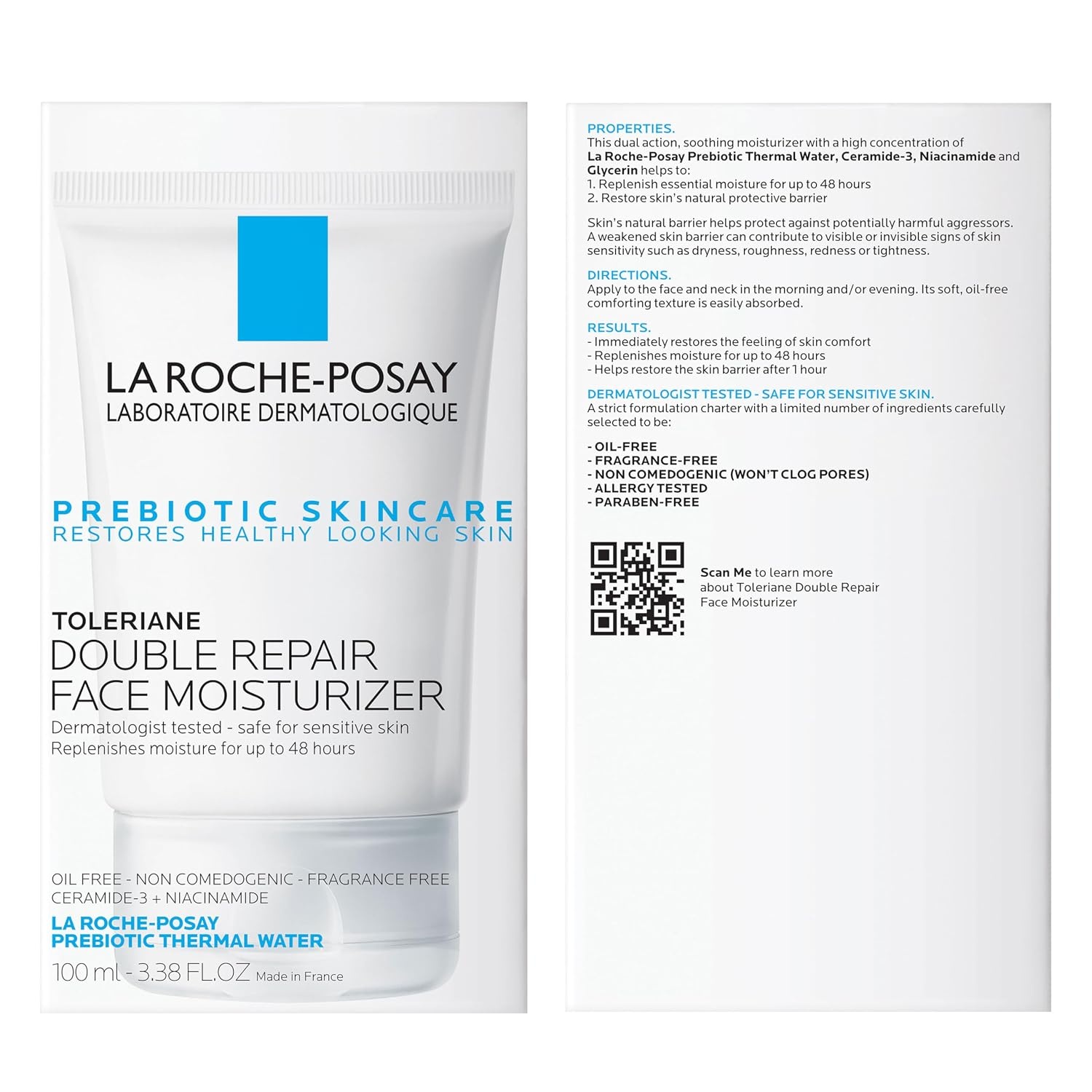 image:imageLa RochePosay Toleriane Double Repair Face MoisturizerNonSPF