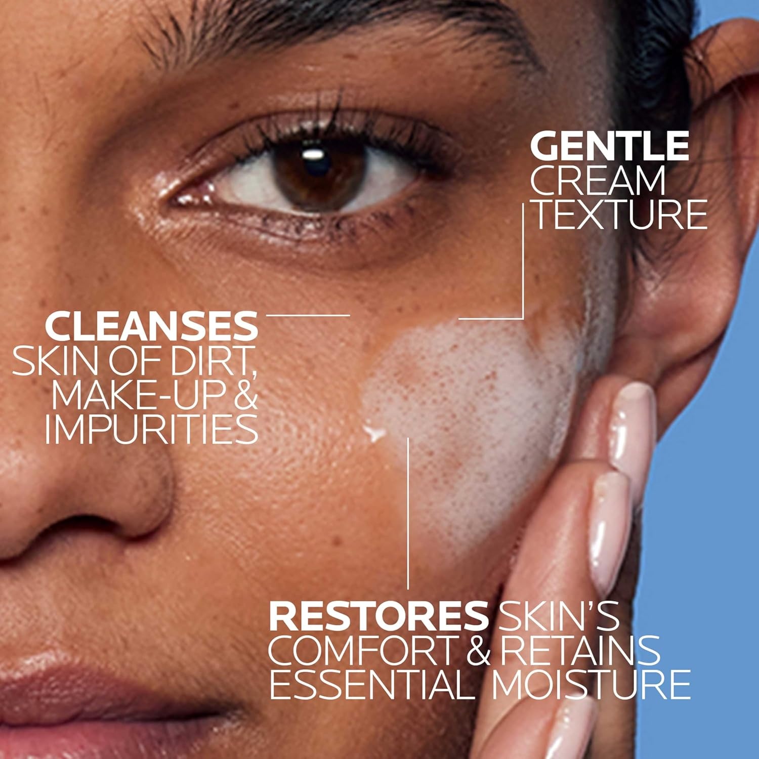 image:imageLa RochePosay Toleriane Hydrating Gentle Facial Cleanser with Niacinamide676 Fl Oz Pack of 1