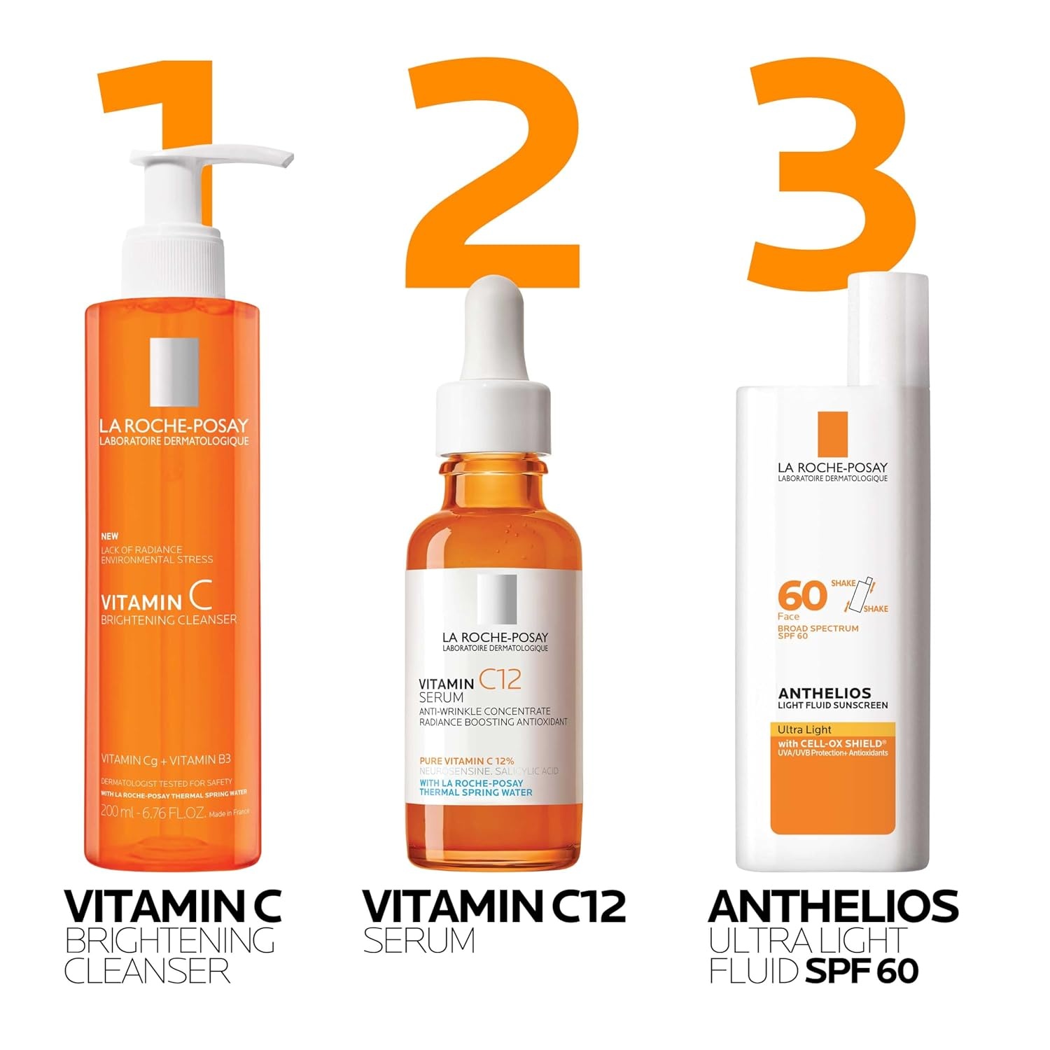image:imageLa RochePosay Vitamin C Brightening Face Wash CleanserVitamin C Brightening Face Wash