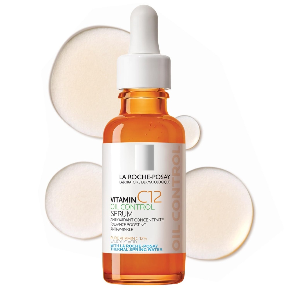 image:imageLa RochePosay 12 Vitamin C Face Serum 2 formulas with hyaluronic acidOil Control