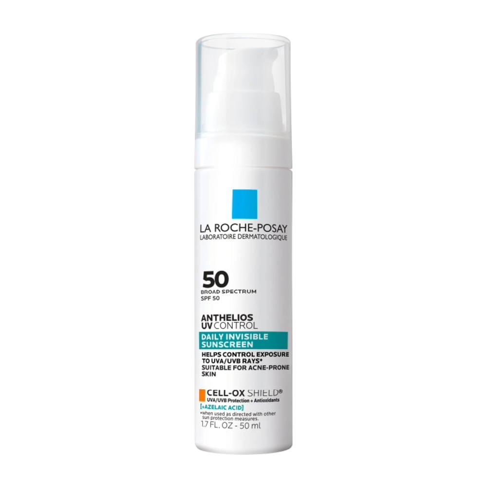 image:imageLa RochePosay Anthelios UV Daily Invisible Sunscreen SPF 50 3 FormulasAcneRosacea Prone Skin