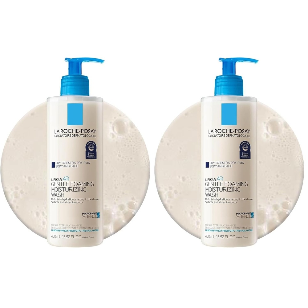 image:imageLa RochePosay Lipikar AP Gentle Moisturizing Body Wash with Shea Butter135 Fl Oz Pack of 2