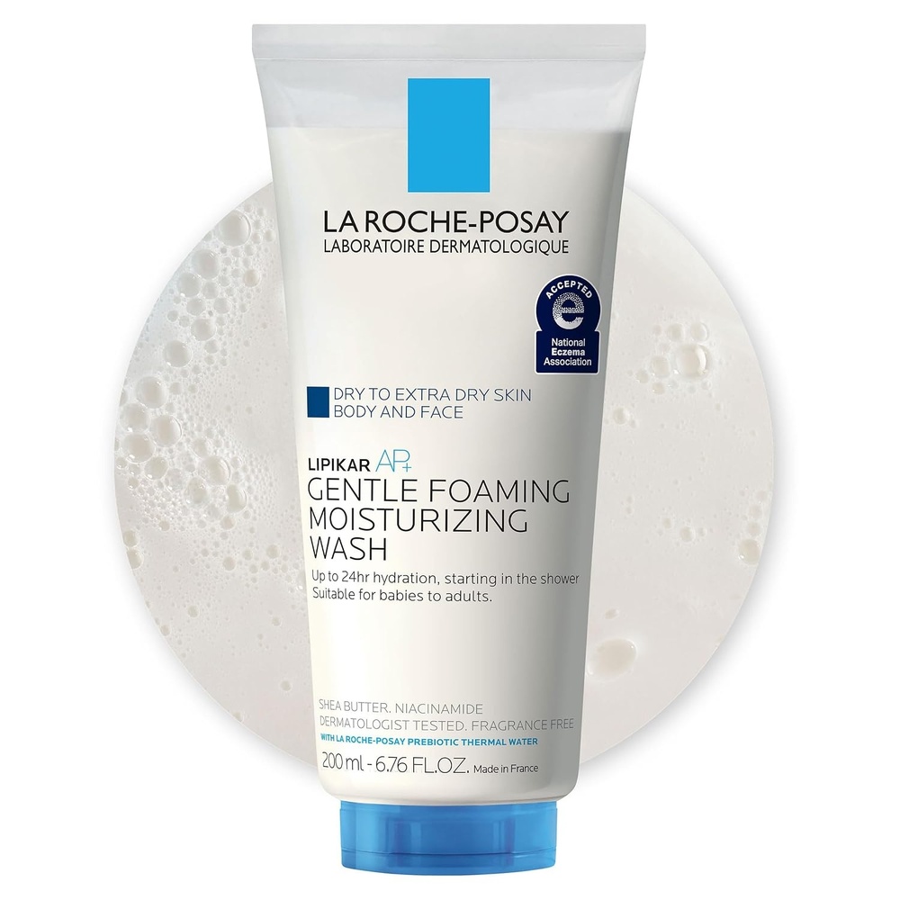 image:imageLa RochePosay Lipikar AP Gentle Moisturizing Body Wash with Shea Butter676 Fl Oz Pack of 1