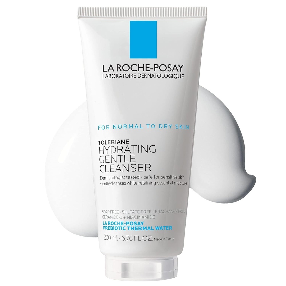 image:imageLa RochePosay Toleriane Hydrating Gentle Facial Cleanser with Niacinamide676 Fl Oz Pack of 1
