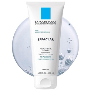 La Roche-Posay Effaclar Medicated Acne Face Wash with 2% Salicylic Acid(6.8 Fl Oz (Pack of 1))