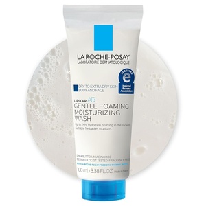 La Roche-Posay Lipikar AP+ Gentle Moisturizing Body Wash, with Shea Butter(3.38 Fl Oz (Pack of 1))