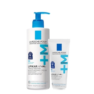 La Roche-Posay Lipikar AP+MAX Triple Repair Moisturizing Body Cream(8.03 Fl Oz (Pack of 2))