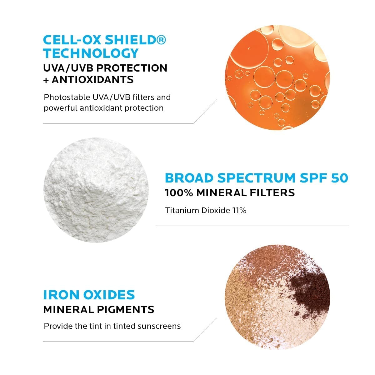image:imageLa RochePosay Anthelios Mineral Light Fluid Sunscreen for Face in 5 shadesLight