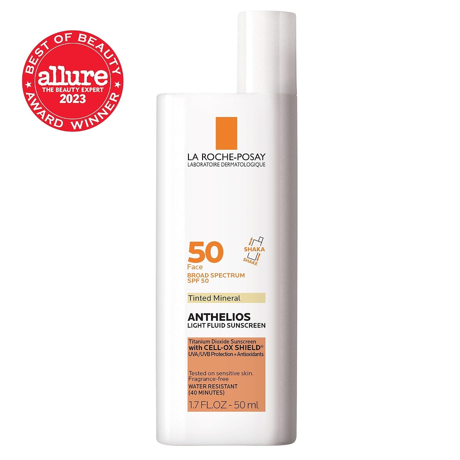 image:imageLa RochePosay Anthelios Mineral Light Fluid Sunscreen for Face in 5 shadesLight