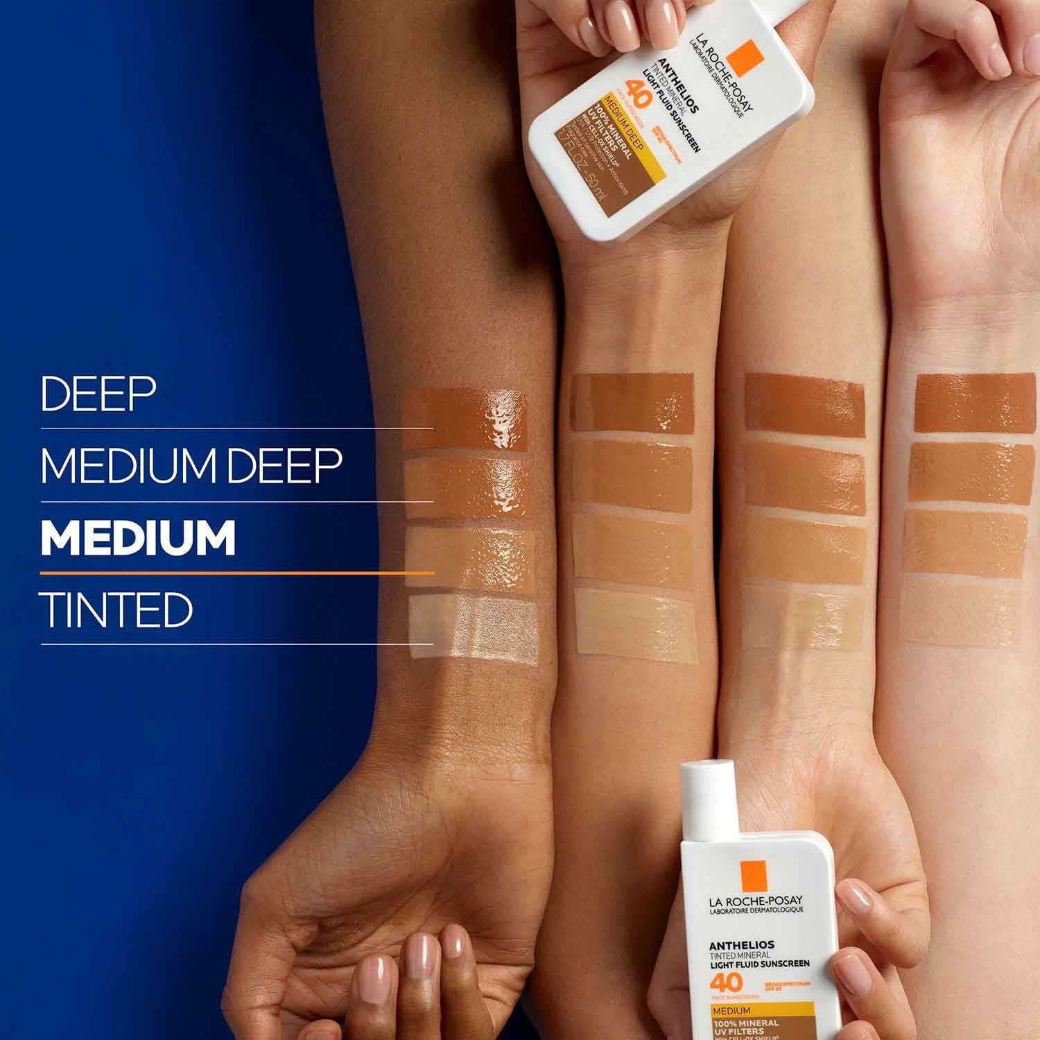 image:imageLa RochePosay Anthelios Mineral Light Fluid Sunscreen for Face in 5 shadesMedium