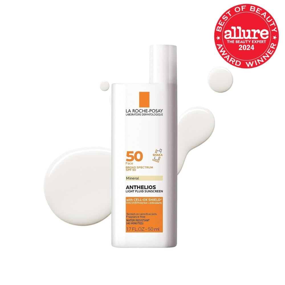 image:imageLa RochePosay Anthelios Mineral Light Fluid Sunscreen for Face in 5 shadesUntinted