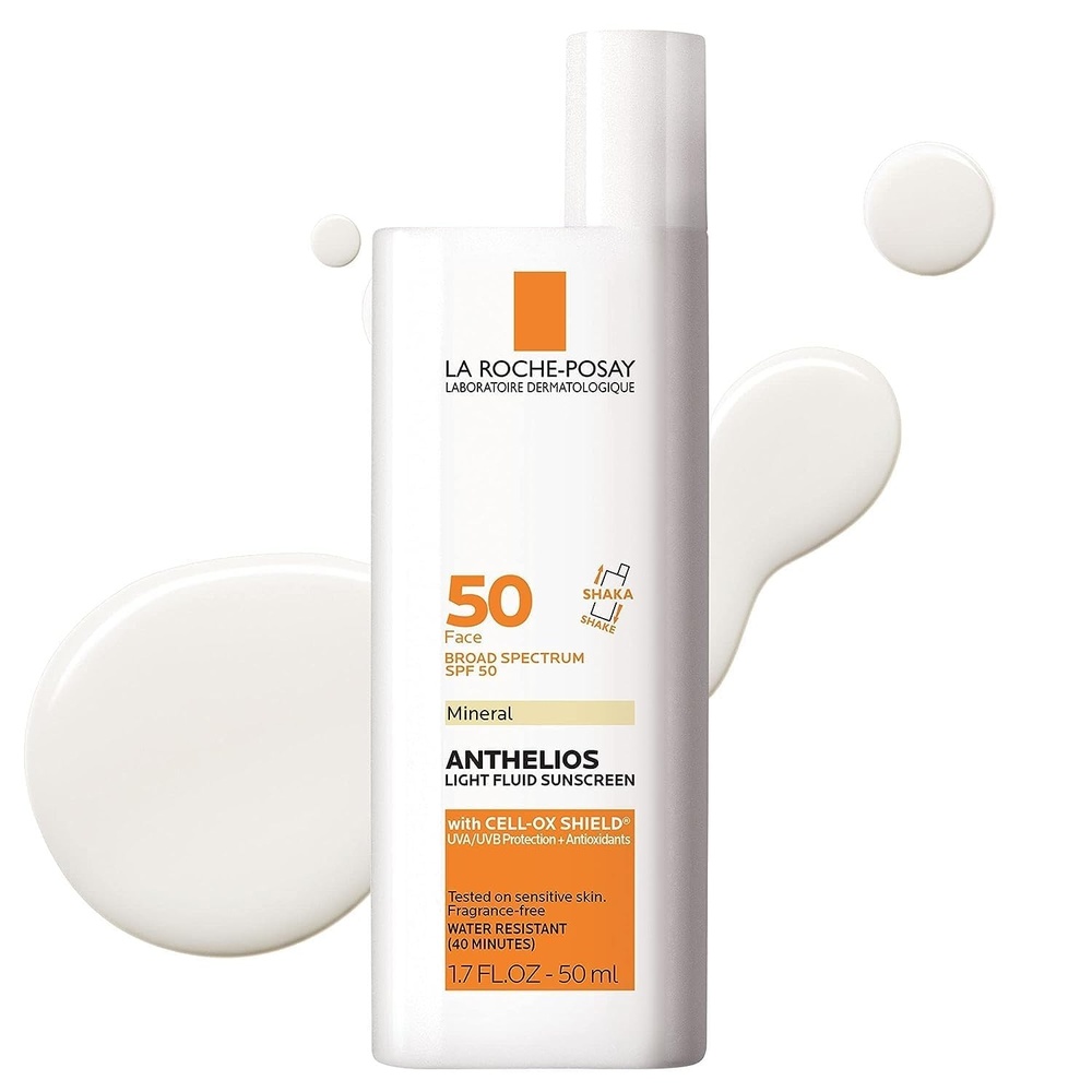 image:imageLa RochePosay Anthelios Mineral Light Fluid Sunscreen for Face in 5 shadesUntinted