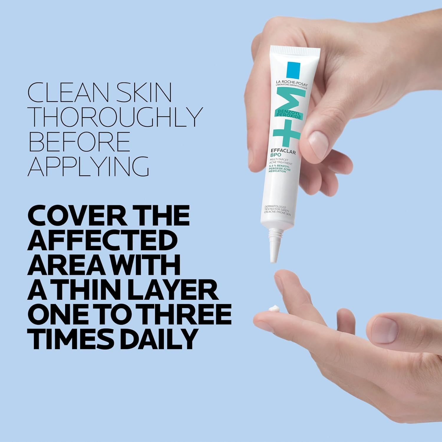 image:imageLa RochePosay Effaclar BPO MultiTarget Acne Treatment Benzoyl Peroxide068 Fl Oz Pack of 1