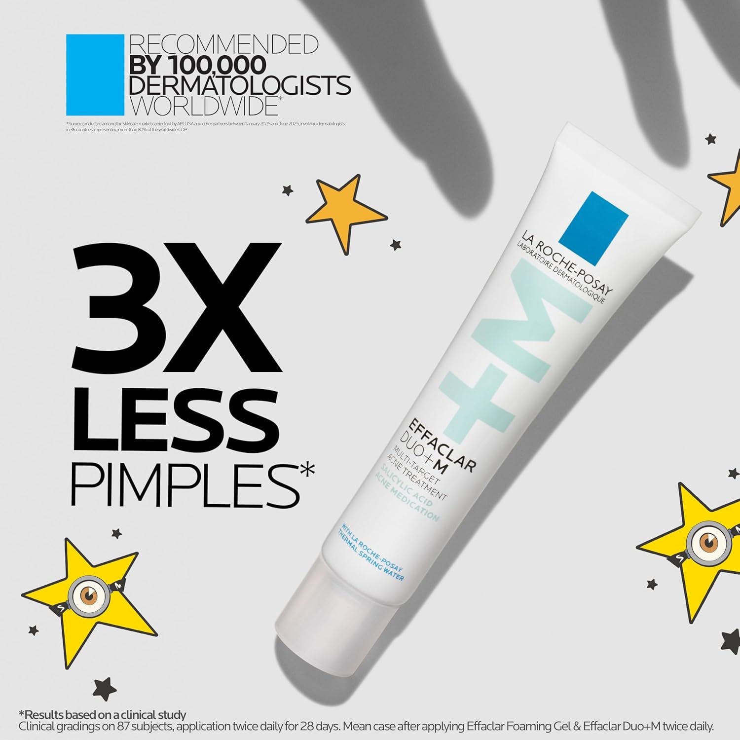 image:imageLa RochePosay Effaclar DuoM Salicylic Acid Acne Treatment for FaceMinions Acne Kit