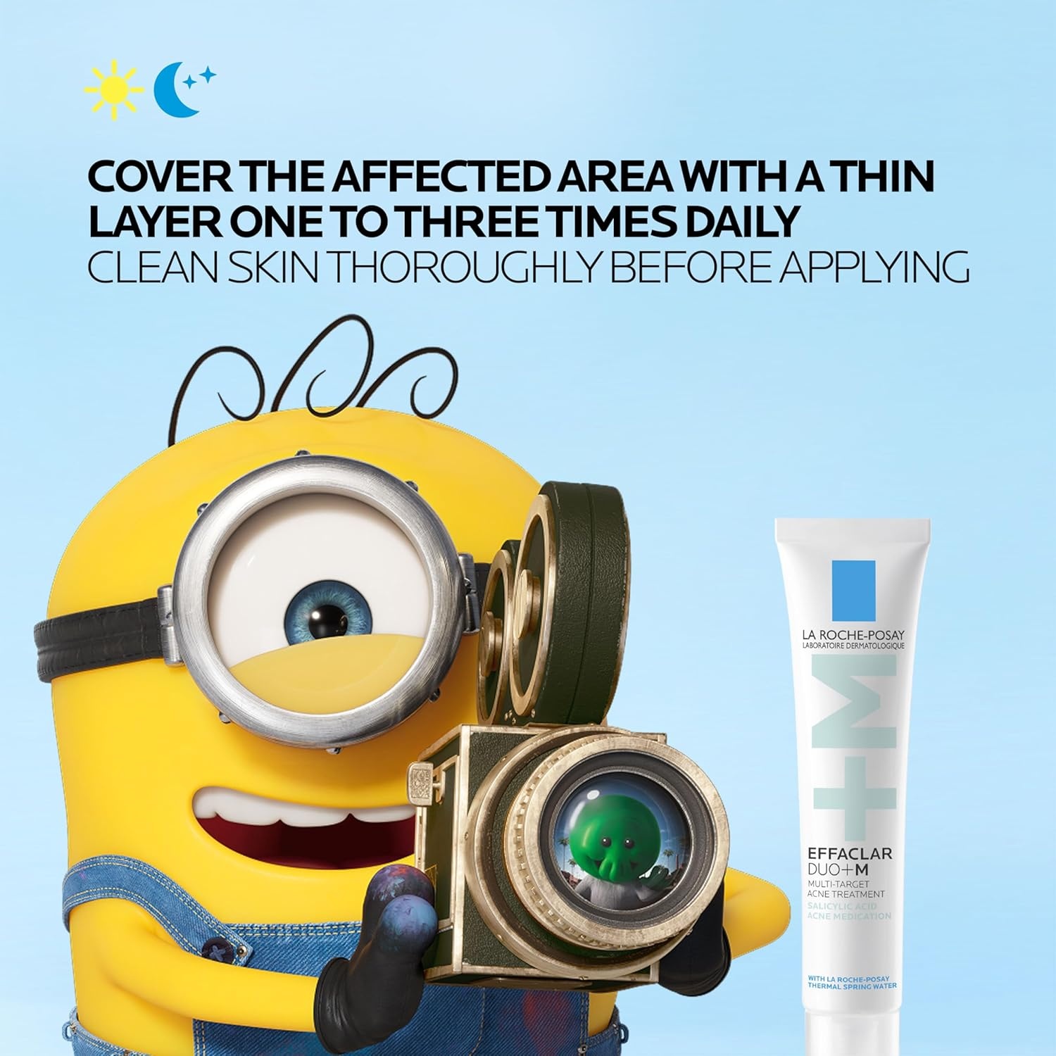 image:imageLa RochePosay Effaclar DuoM Salicylic Acid Acne Treatment for FaceMinions Acne Kit