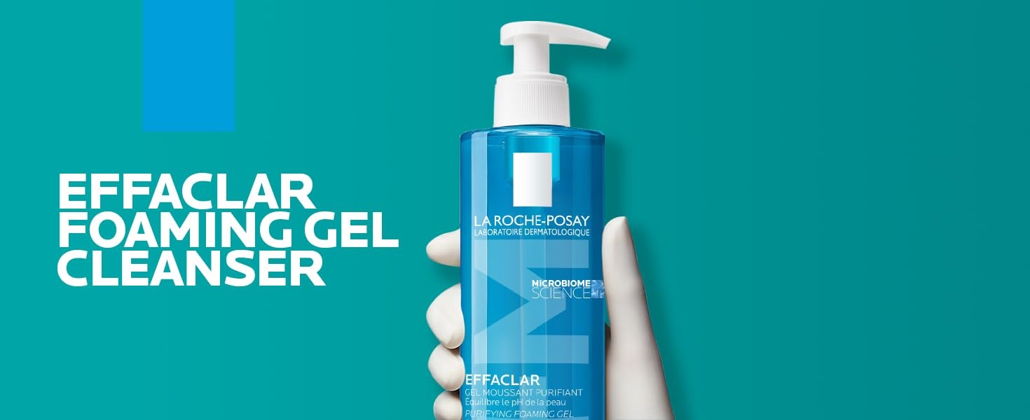 image:imageLa RochePosay Effaclar Foaming Gel Cleanser for Oily Skin1352 Fl Oz Pack of 2