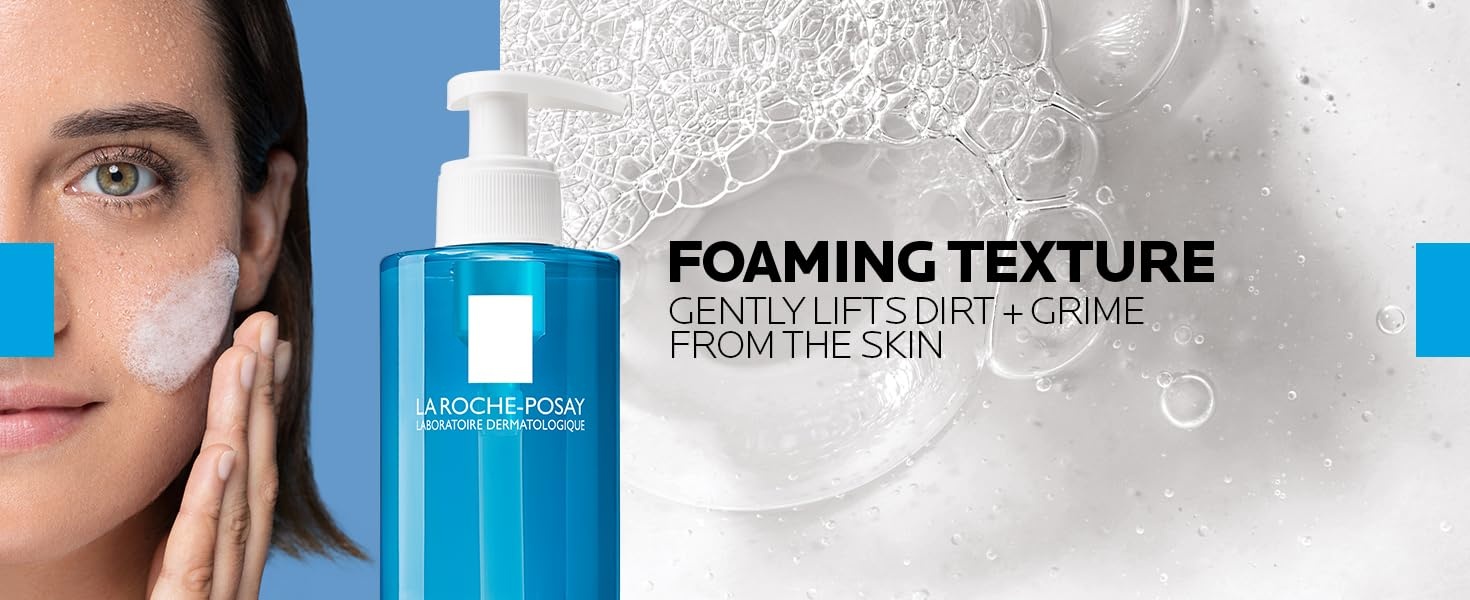 image:imageLa RochePosay Effaclar Foaming Gel Cleanser for Oily Skin1352 Fl Oz Pack of 2