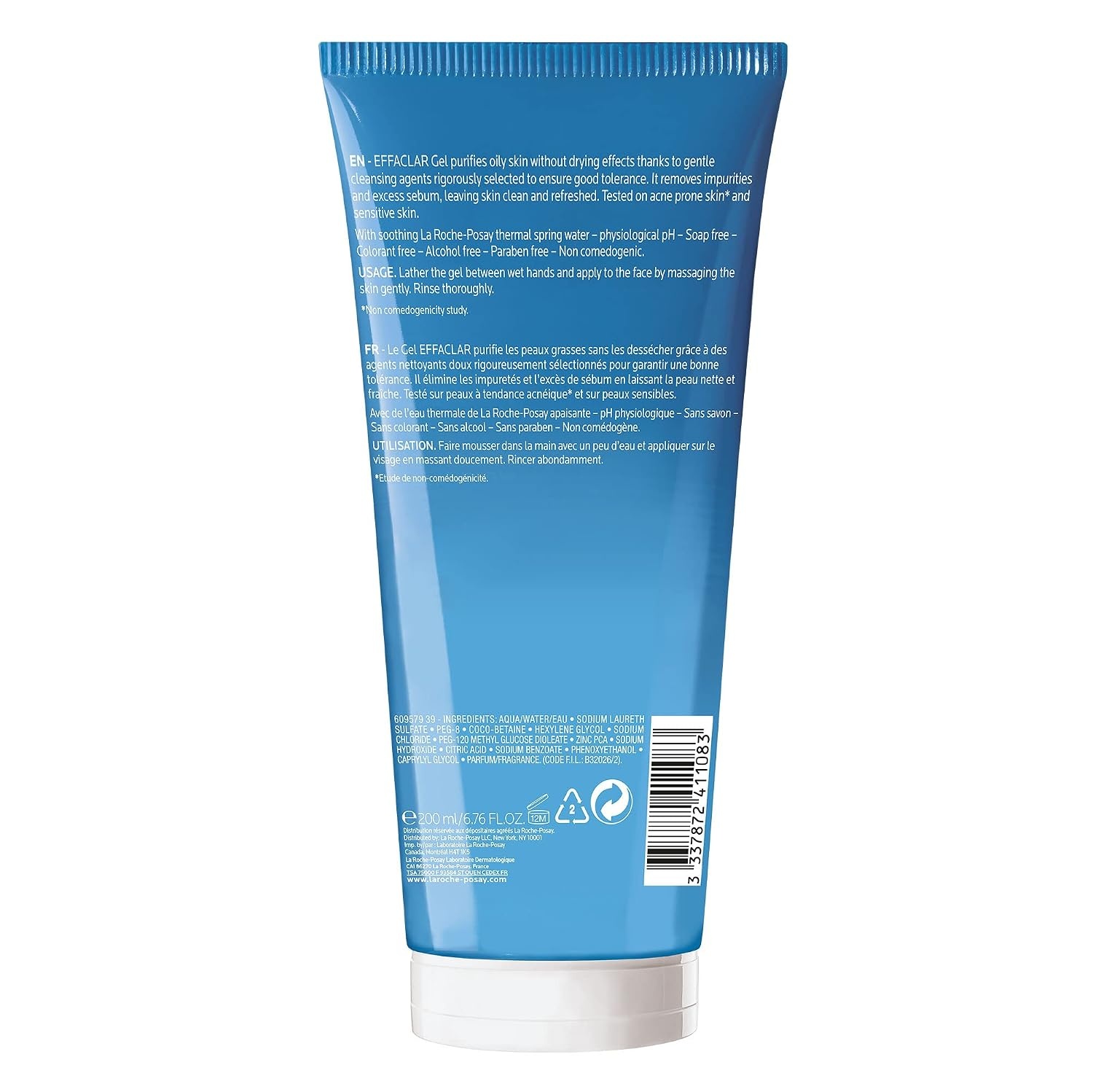 image:imageLa RochePosay Effaclar Foaming Gel Cleanser for Oily Skin68 Fl Oz Pack of 1