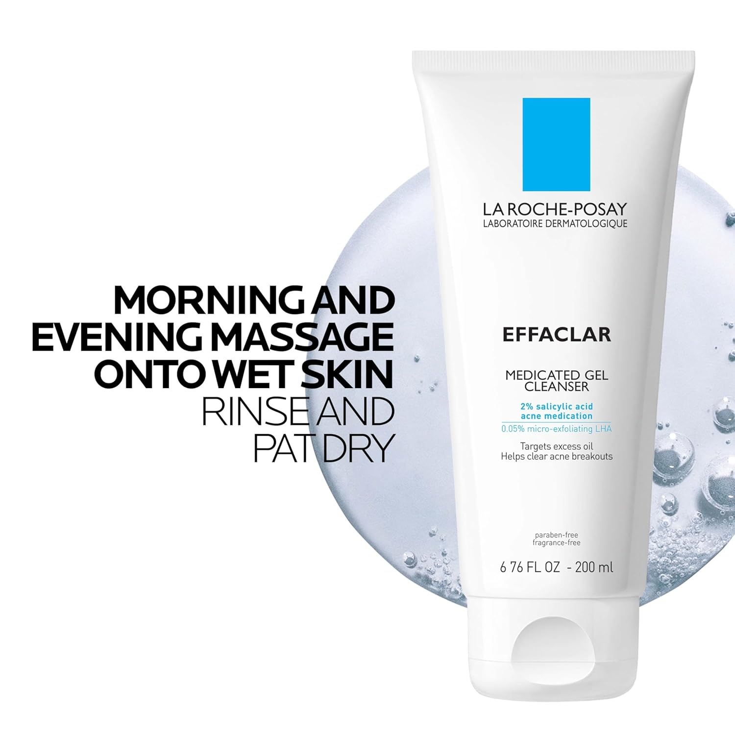 image:imageLa RochePosay Effaclar Medicated Acne Face Wash with Salicylic Acid169 Ounce Pack of 1