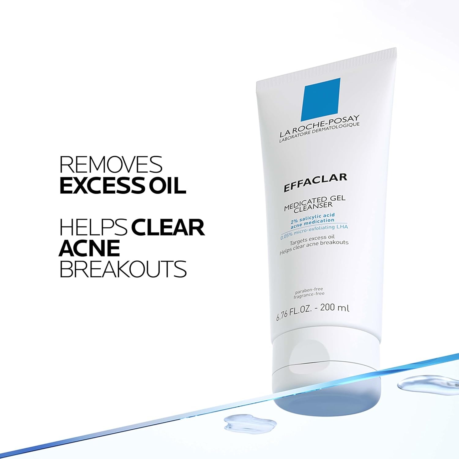 image:imageLa RochePosay Effaclar Medicated Acne Face Wash with Salicylic Acid169 Ounce Pack of 1