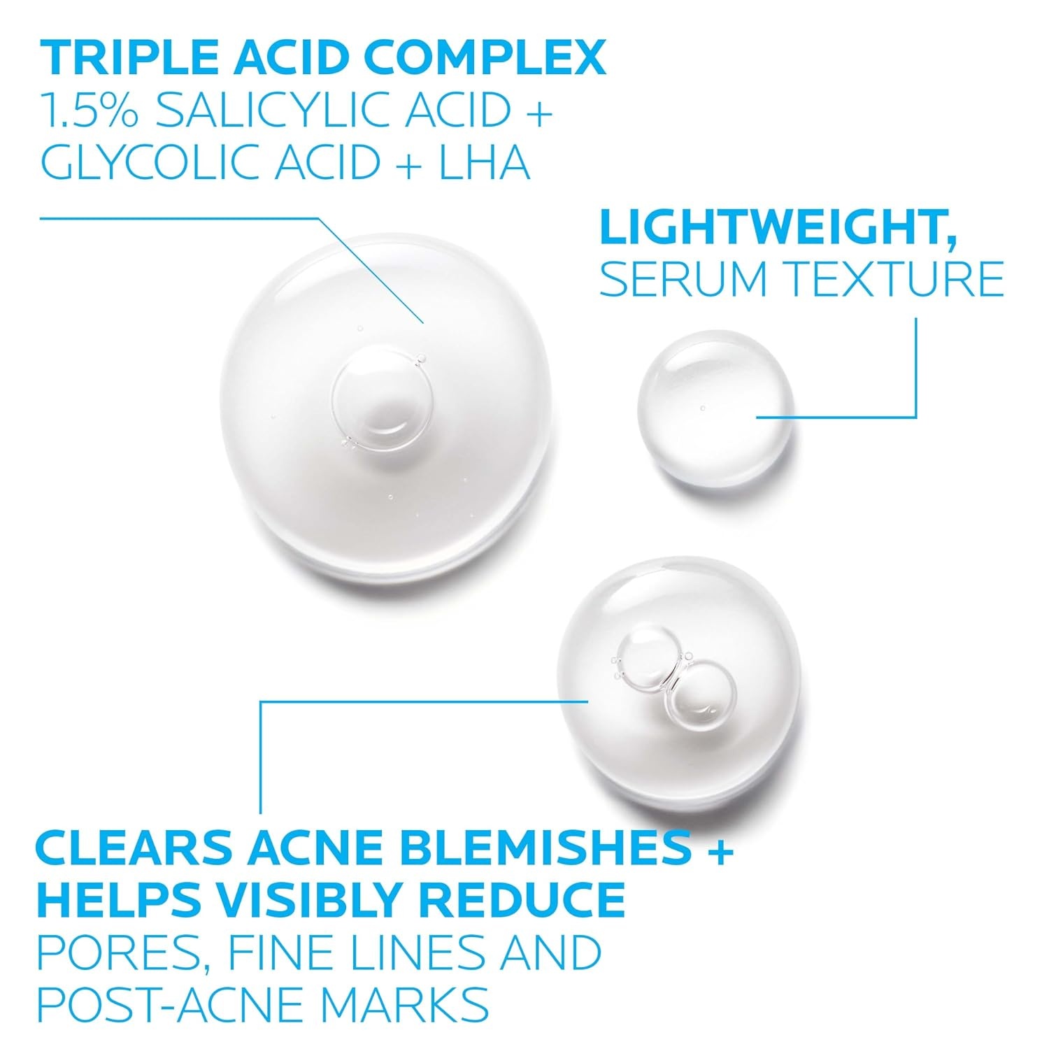 image:imageLa RochePosay Effaclar Salicylic Acid Acne Serum Treatment Pore MinimizerEffaclar Salicylic Acid Serum