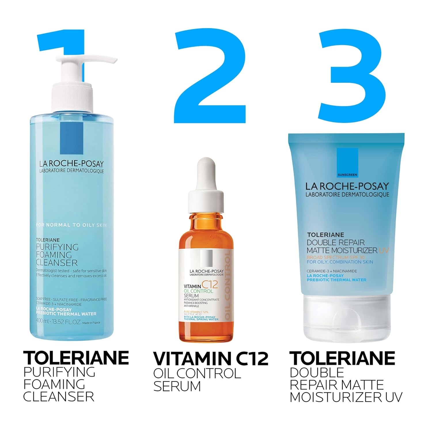 image:imageLa RochePosay Toleriane Double Repair Matte Face MoisturizerSPF 30