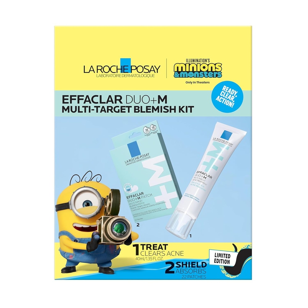 image:imageLa RochePosay Effaclar DuoM Salicylic Acid Acne Treatment for FaceMinions Acne Kit